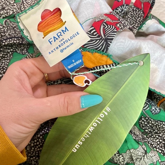 NWT FARM RIO ANTROPOLOGIE MAXI DRESS - Picture 10 of 11